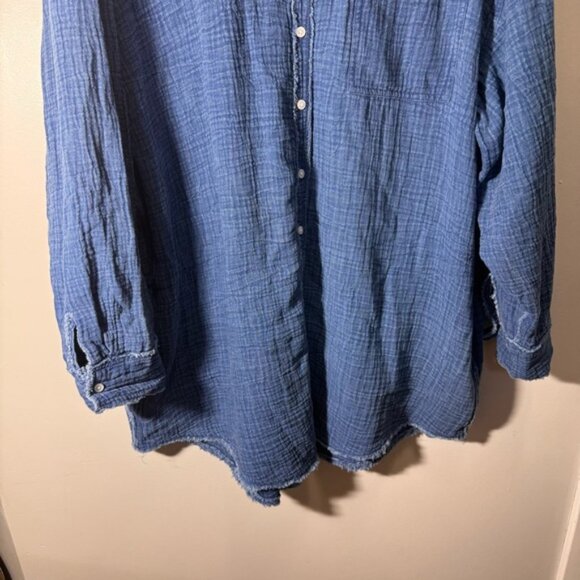 Aerie Gauzy Romper Size XL Missing Belt 100% Cotton - Picture 7 of 11